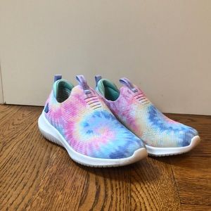 Tie Dye Girls Sketchers Sneakers
